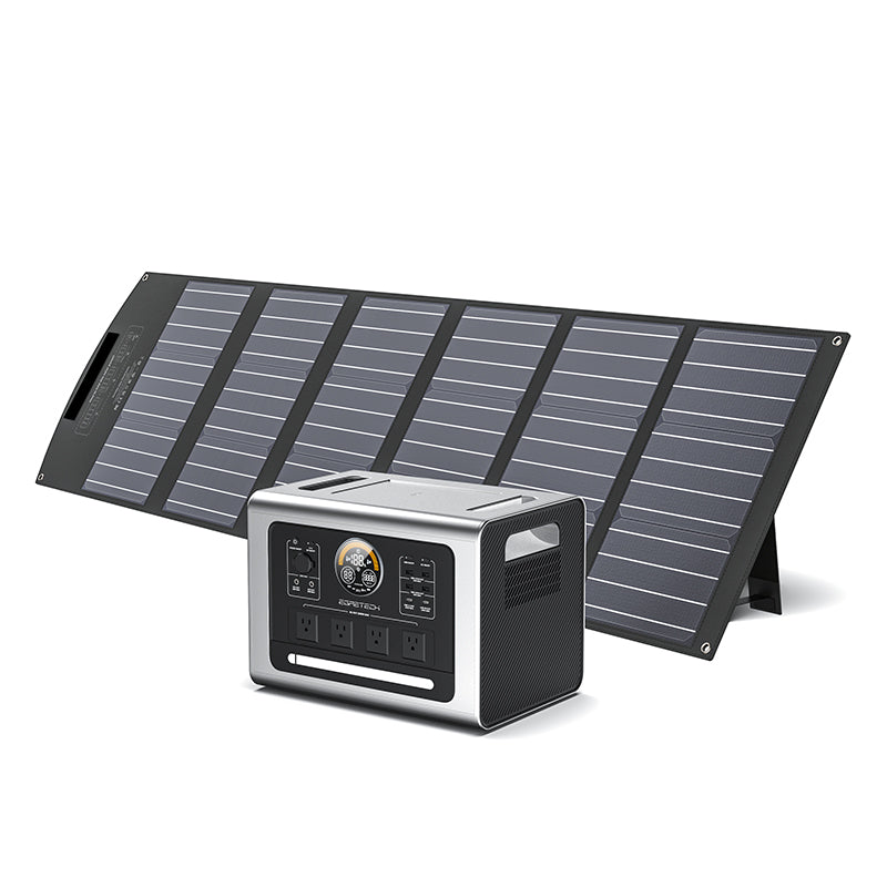 Sonic 2200W Power Station+200W Solar Panel