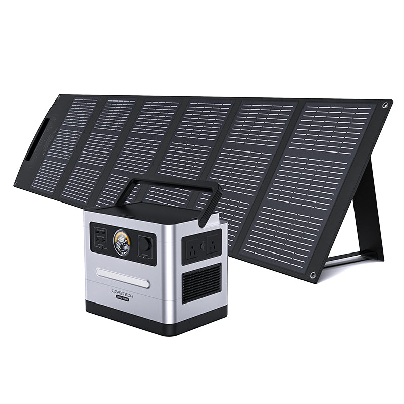 Egretech Sonic 1500W Portable Power Station 1500W/1619Wh+200W Portable Solar Panel